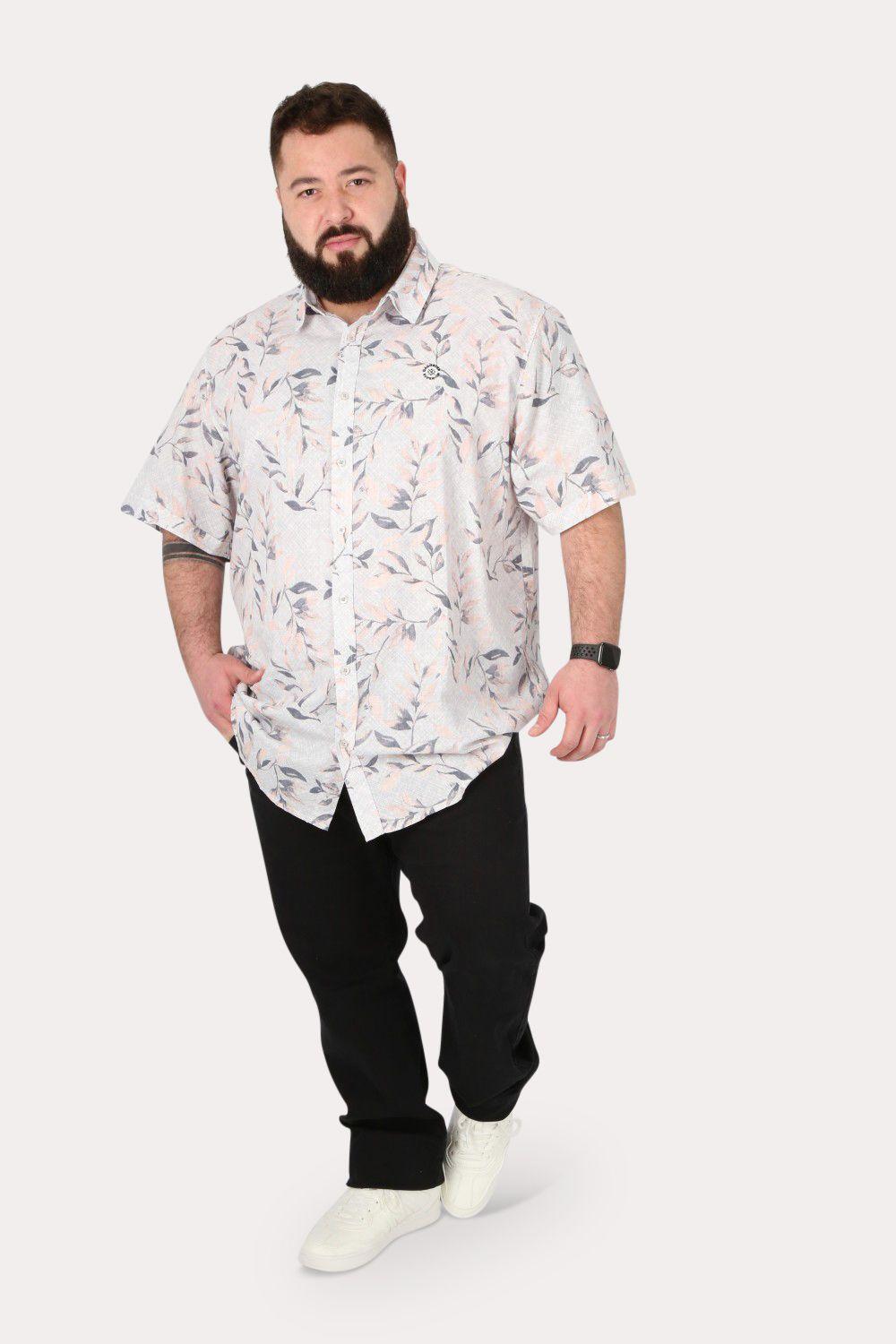 Plus Camisa Mc Phi Phi Rosado Gangster-3