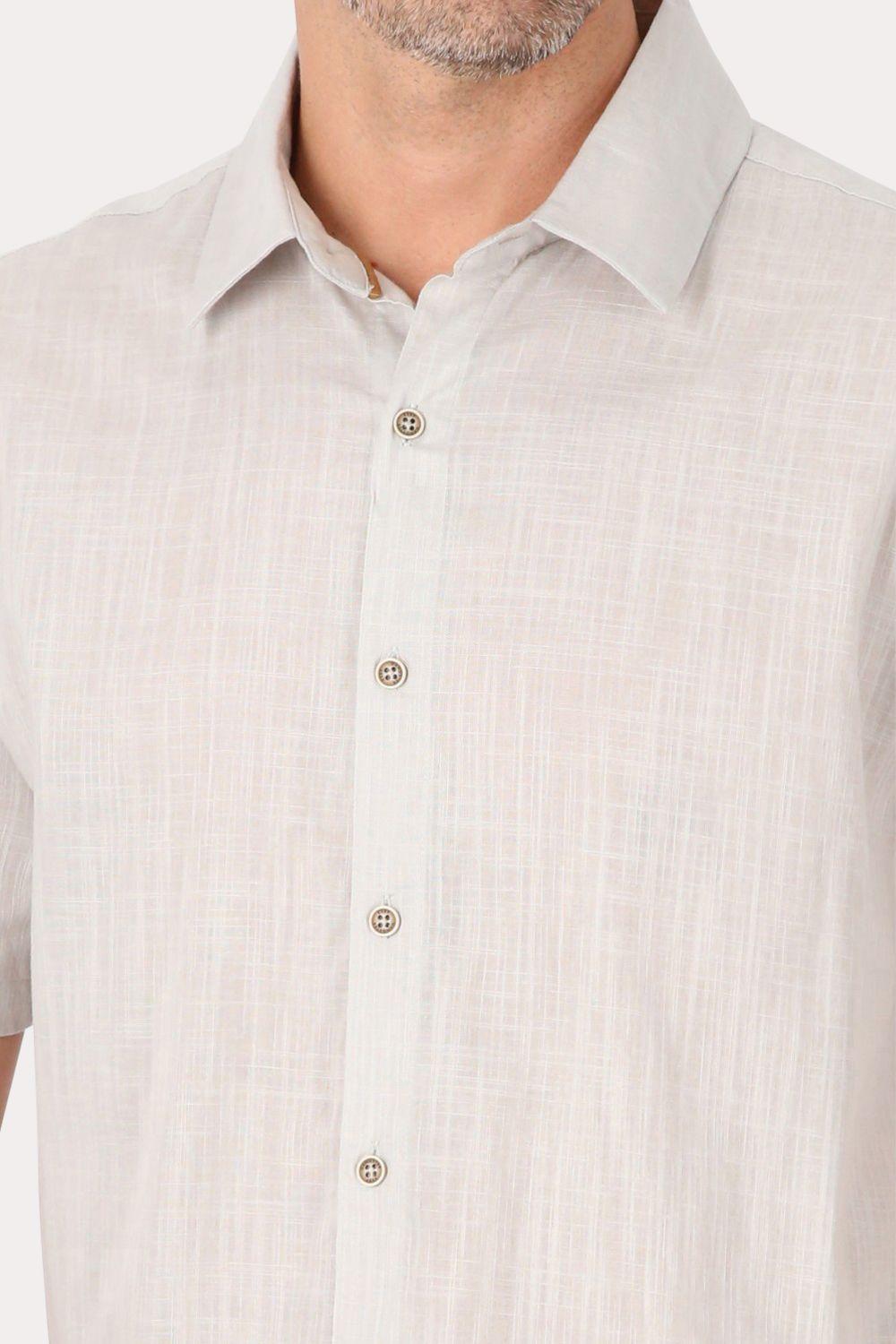 Camisa Mc Algodón Ferrugem Gris Gangster-2