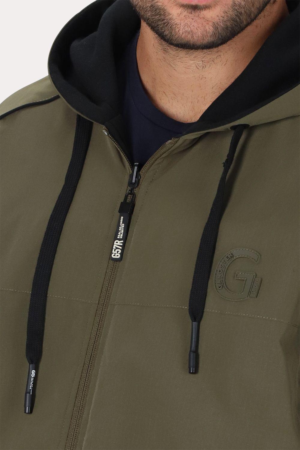 Plus Cortaviento Reversible Daily Verde Gangster-2