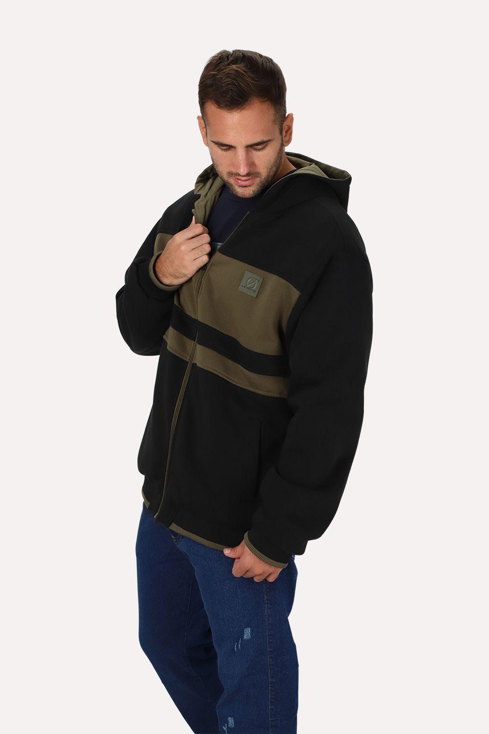 Plus Cortaviento Reversible Daily Verde Gangster-4