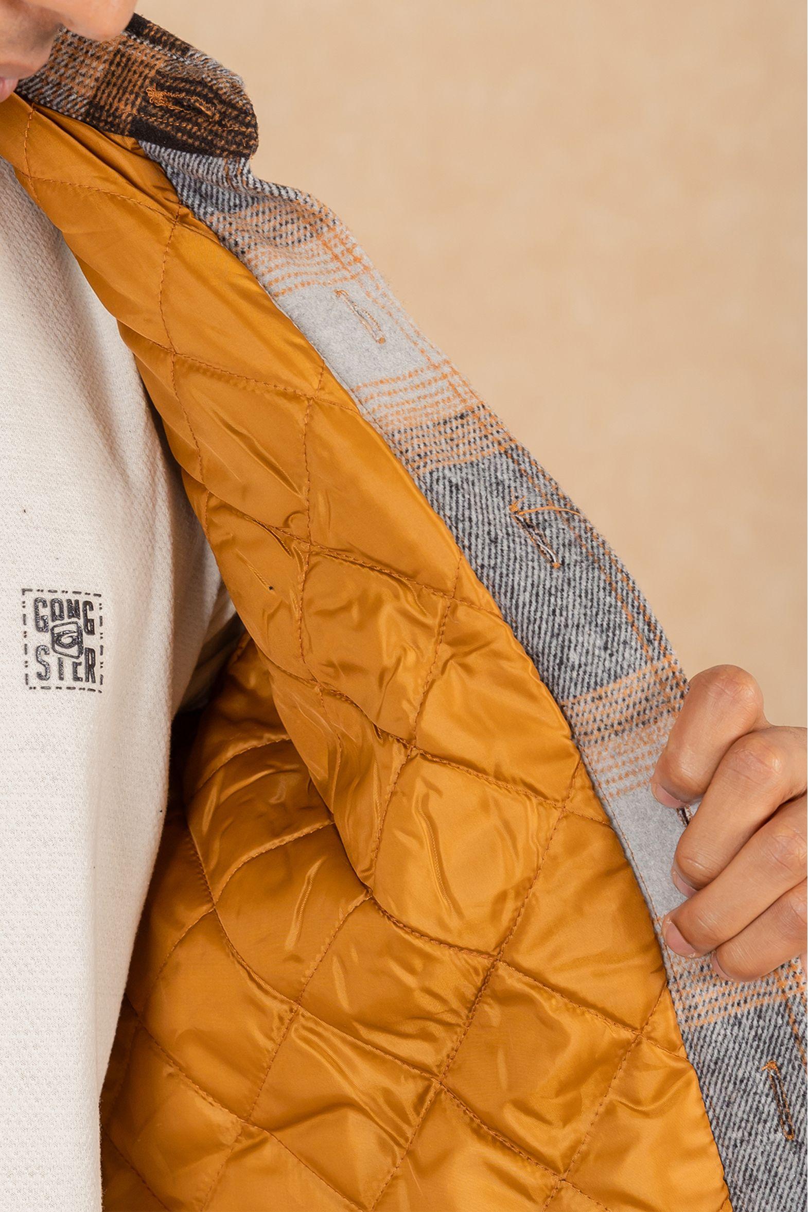 Chaqueta Franela Ranger Gris Gangster-2