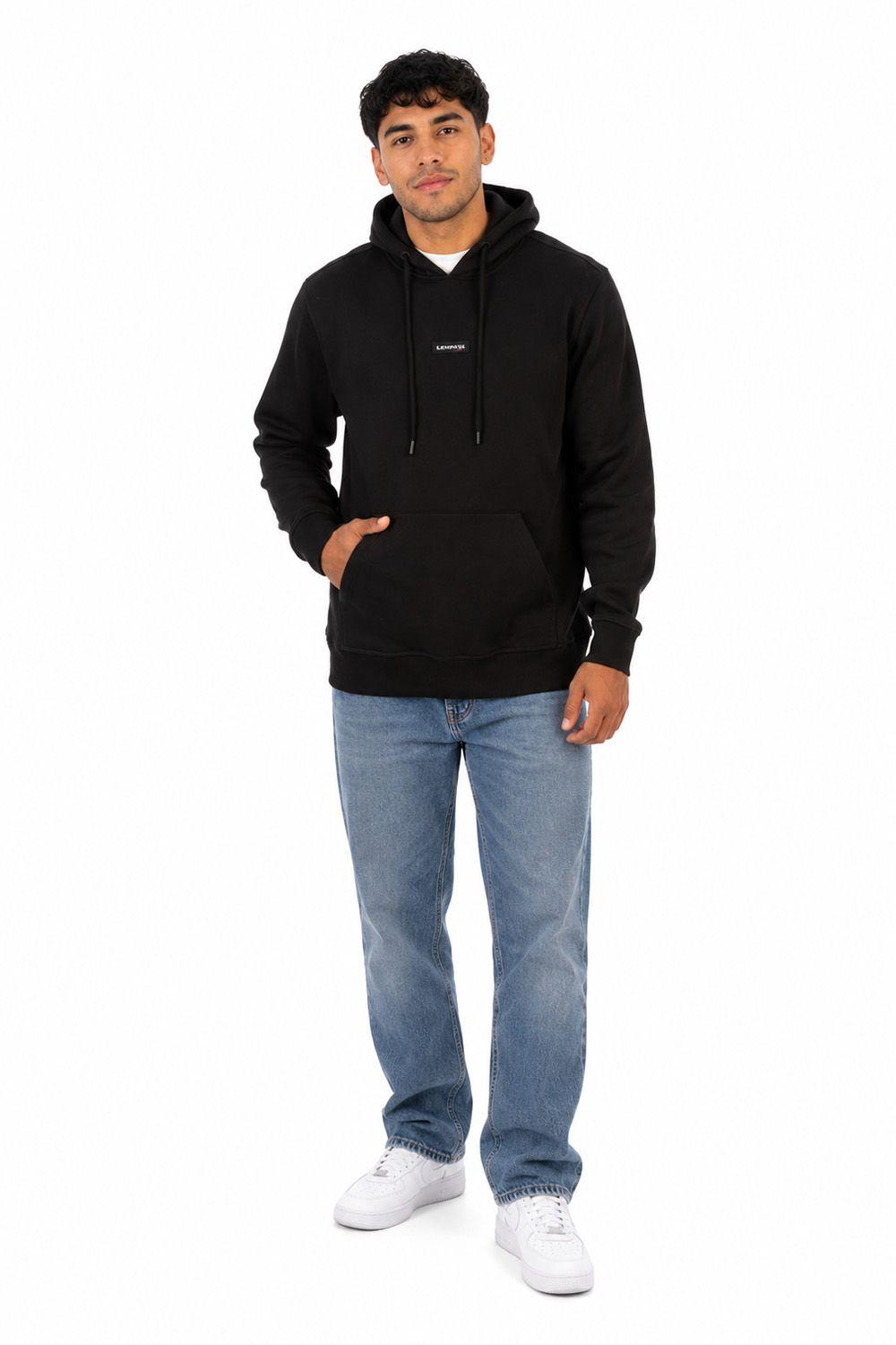 Poleron Hoodie Route Negro-3