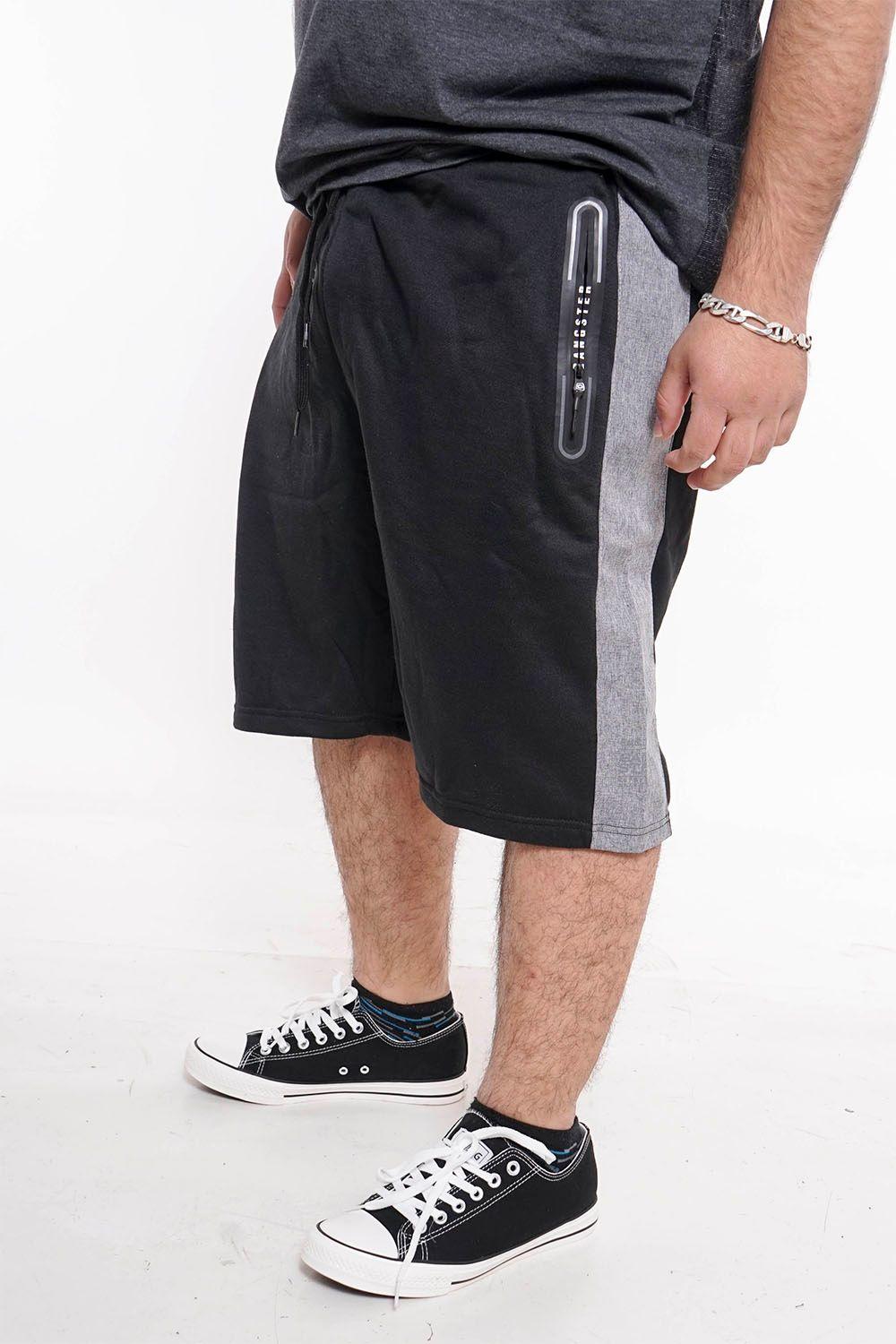 Plus Short Jogger Pocket Logo Negro Gangster-0