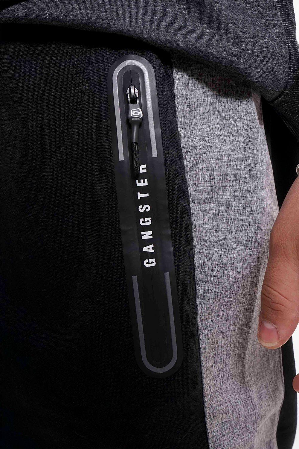 Plus Short Jogger Pocket Logo Negro Gangster-2