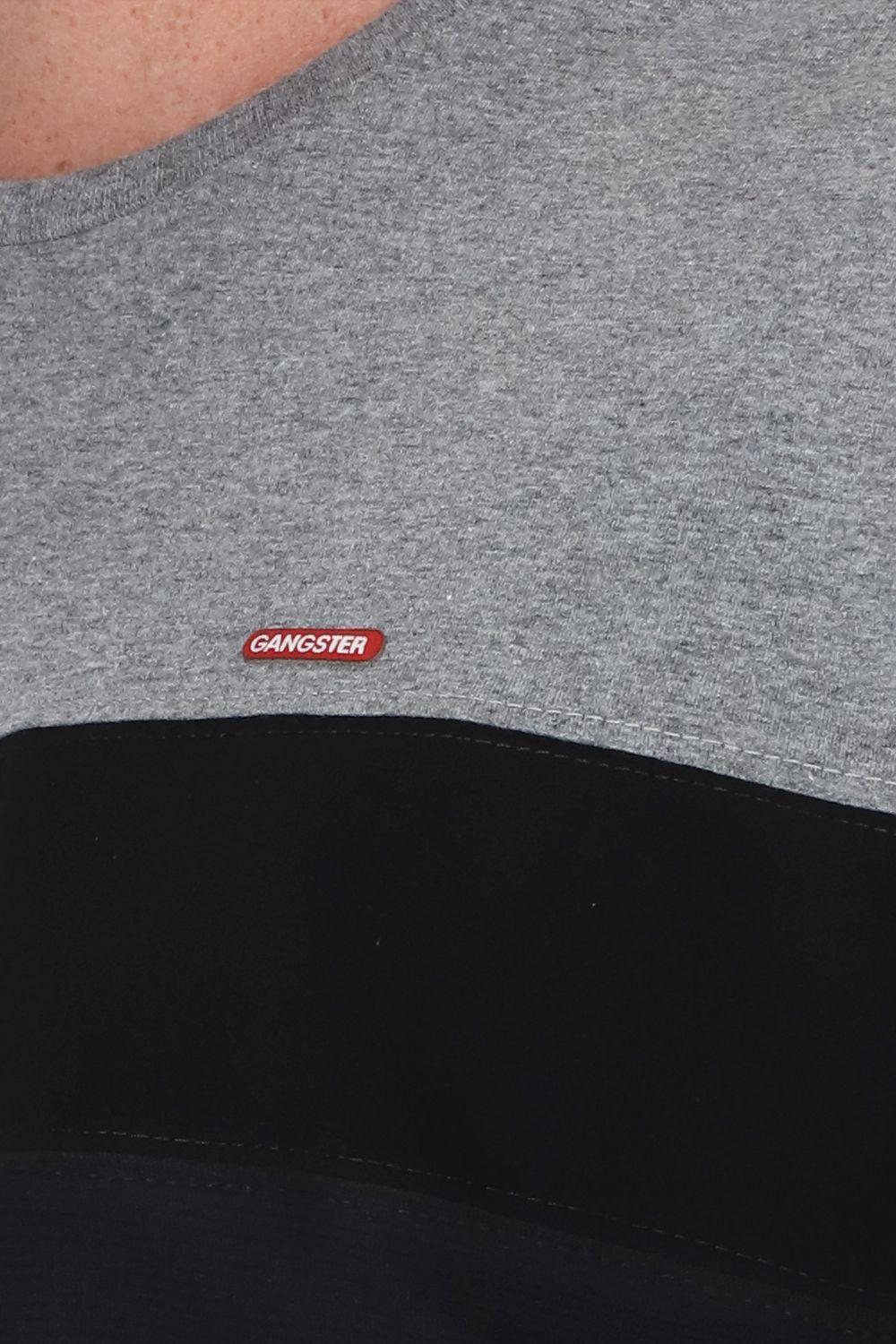 Polera ML Continental Gris Oscuro Gangster-2