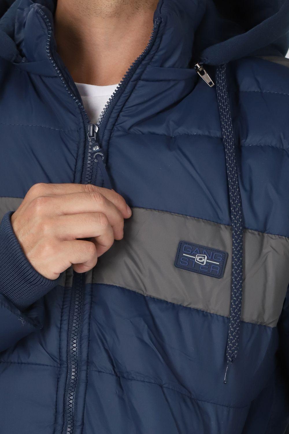 Parka Newborn Azul Marino Gangster-2