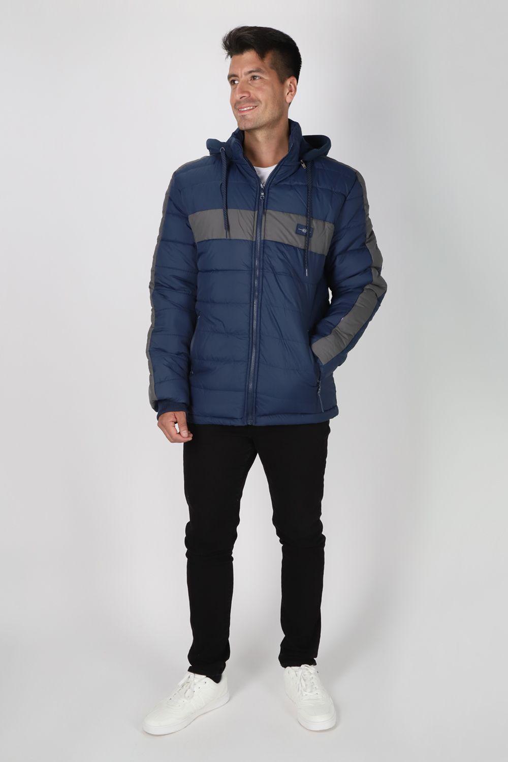 Parka Newborn Azul Marino Gangster-3