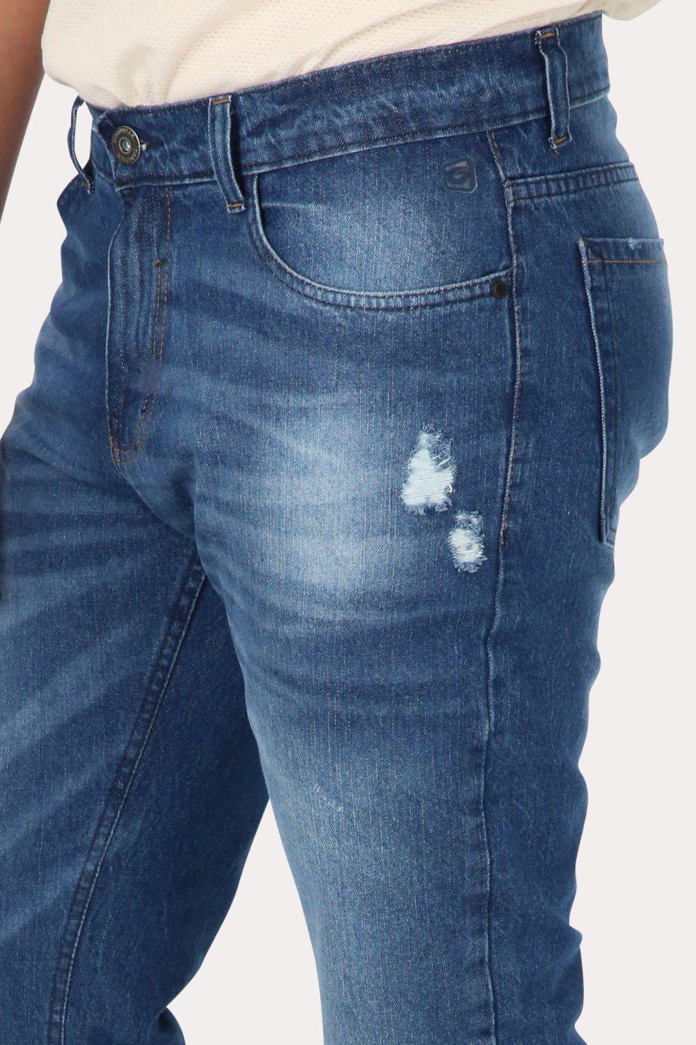 Pantalon Denim 0 Azul  Gangster-2