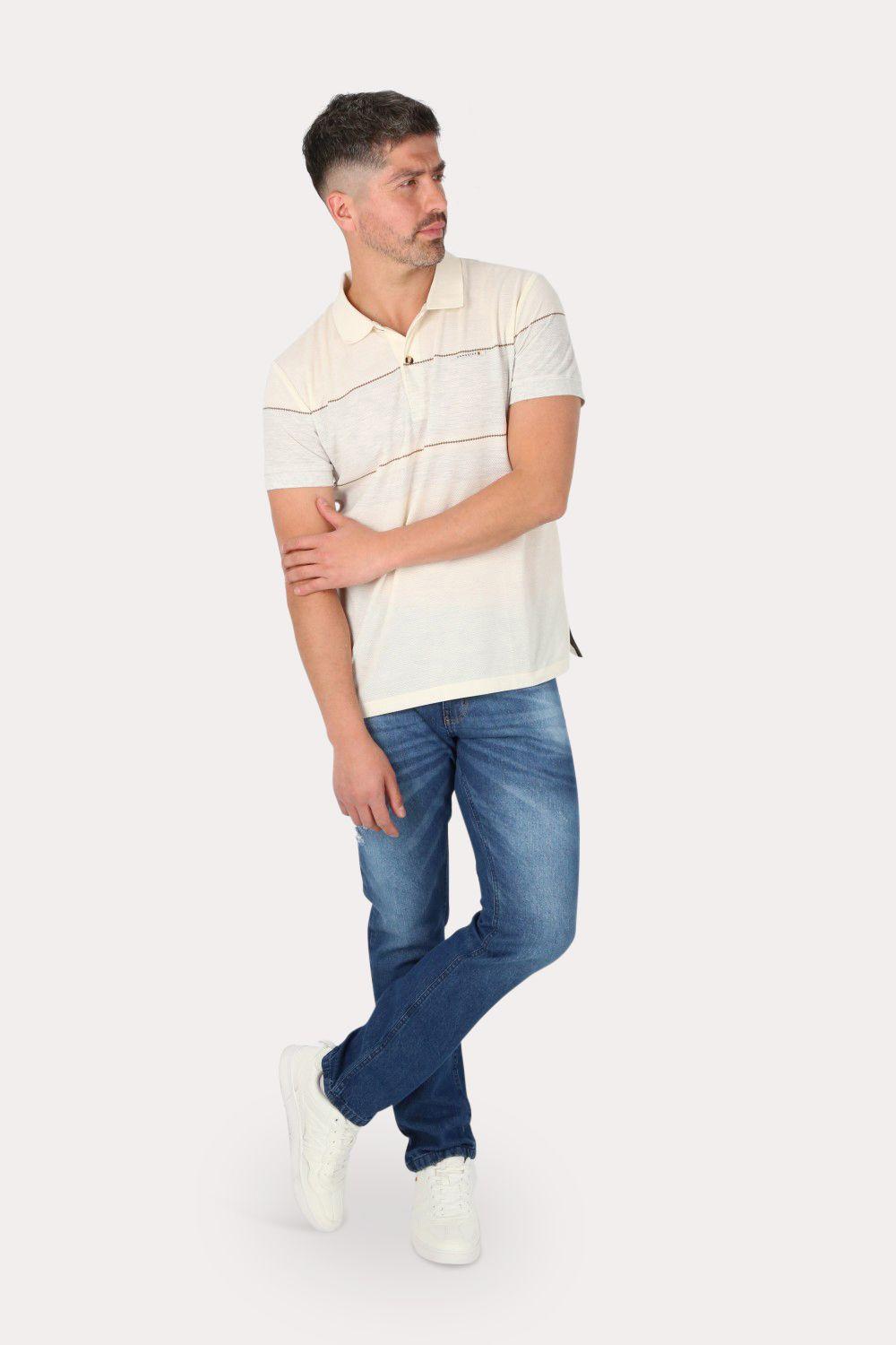 Pantalon Denim 0 Azul  Gangster-3