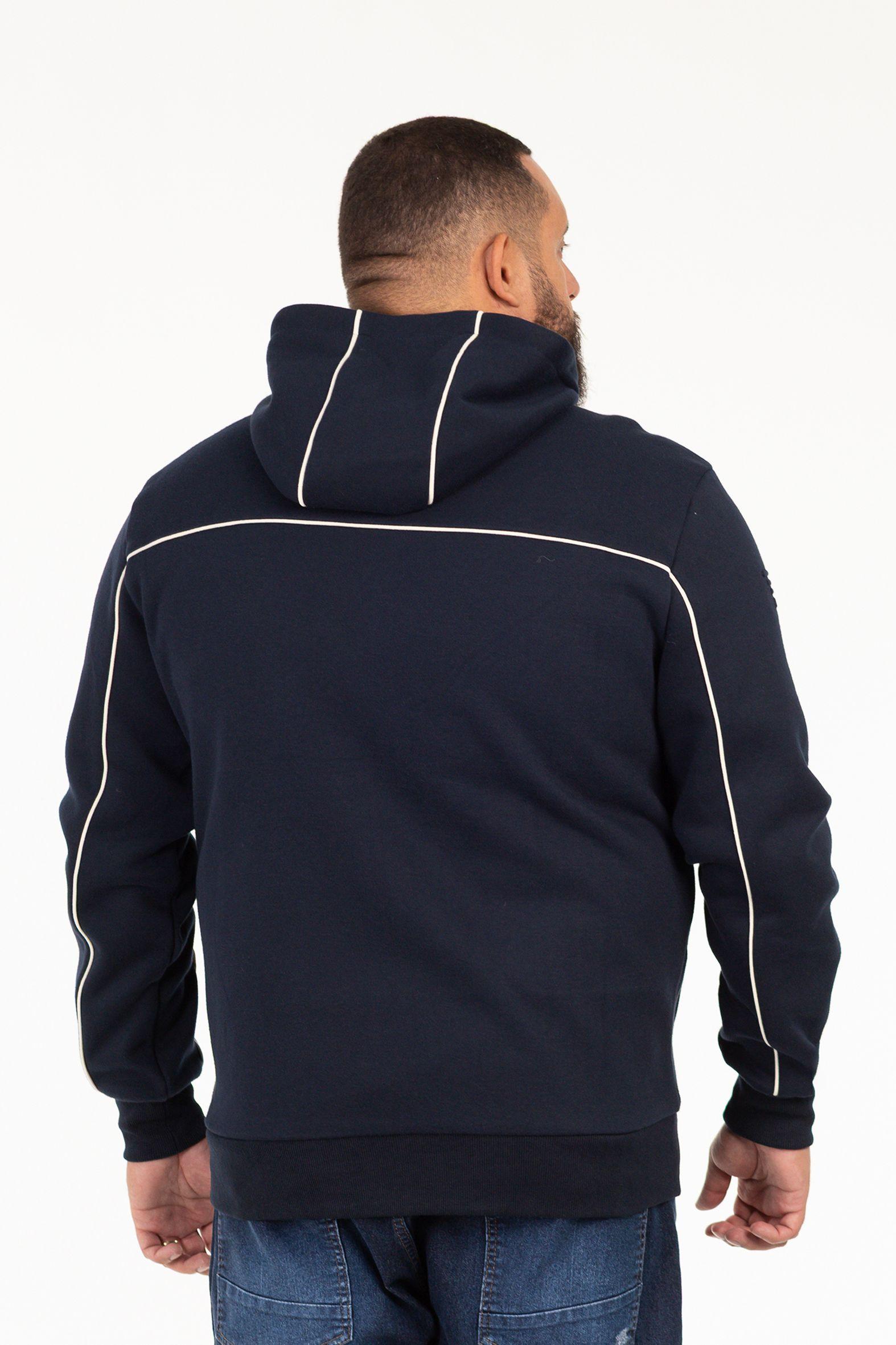 Plus Poleron Fullzipper Connect Aziul Marino-1