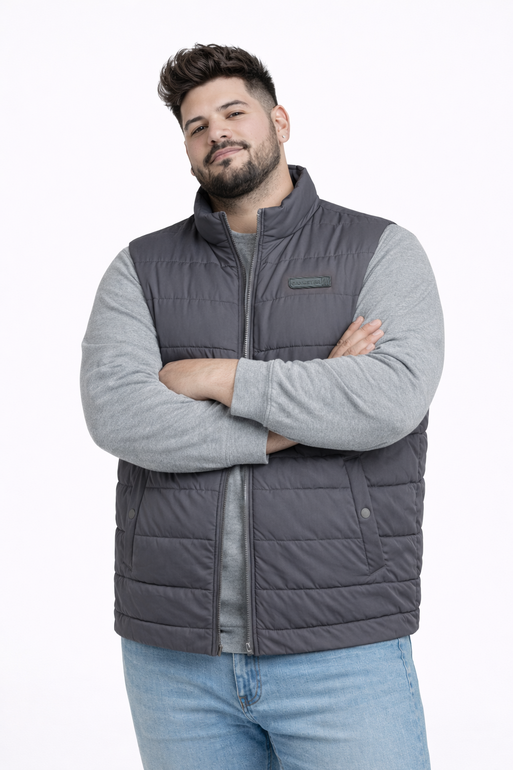 Plus Parka Puffer Element Gris-0