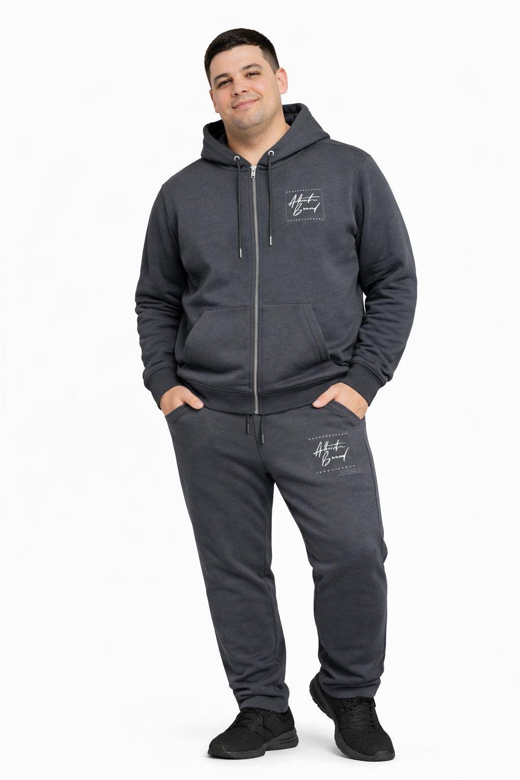 Plus Buzo Jogger Unit Grafito-3