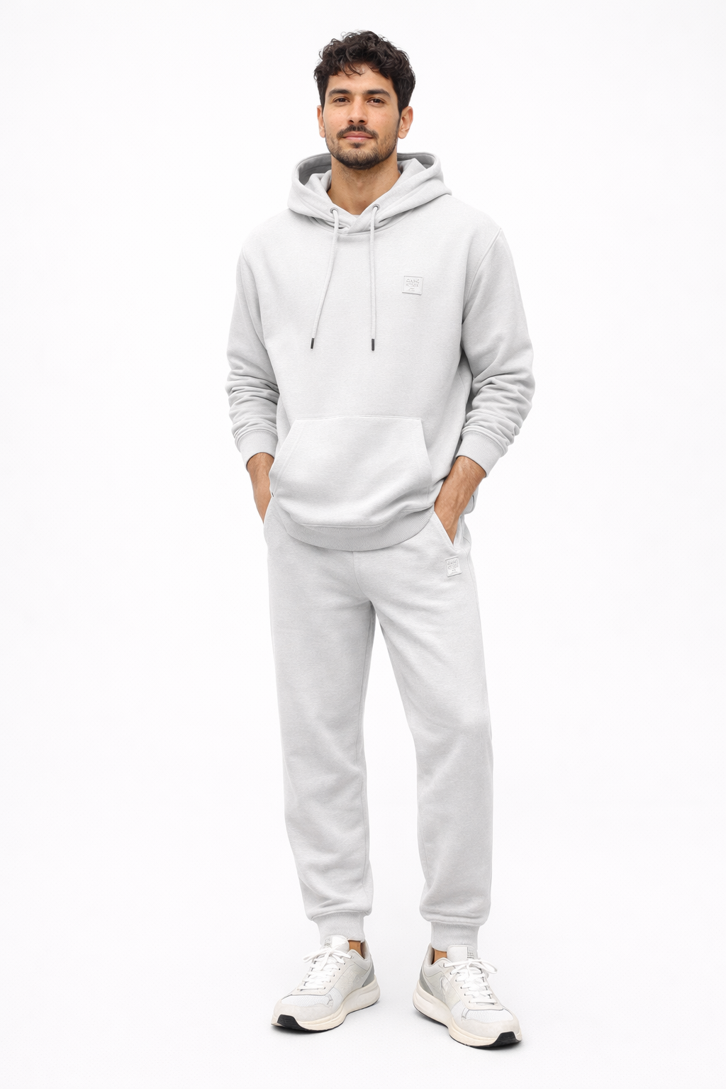 Poleron Hoodie Move Gris-2