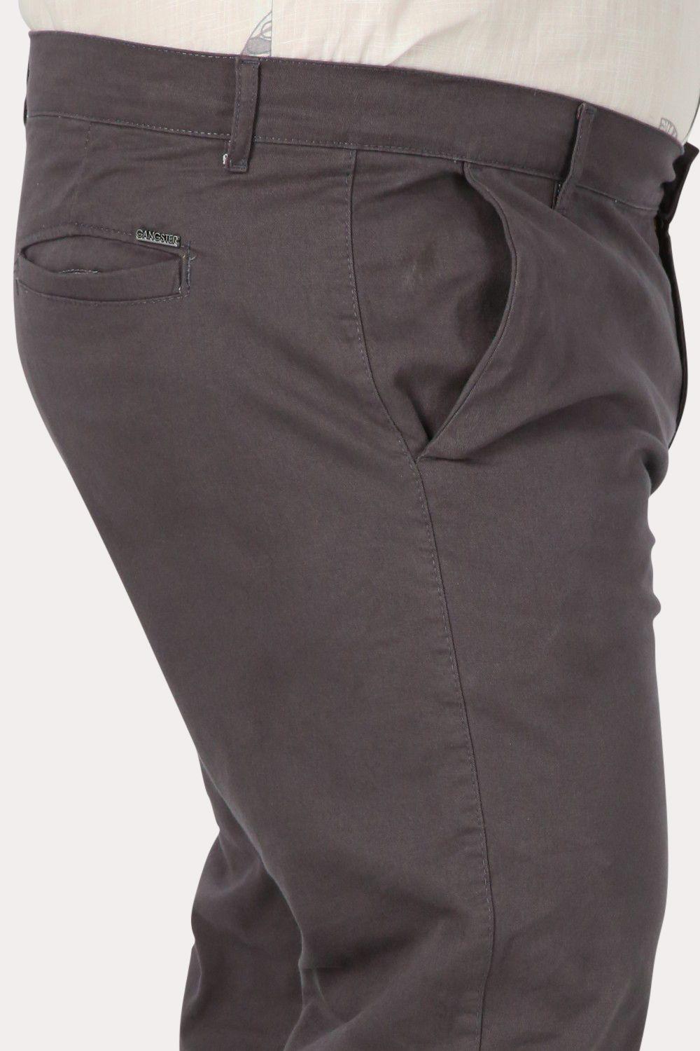 Plus Pantalon Jogger Liso 0 Gris Gangster-2