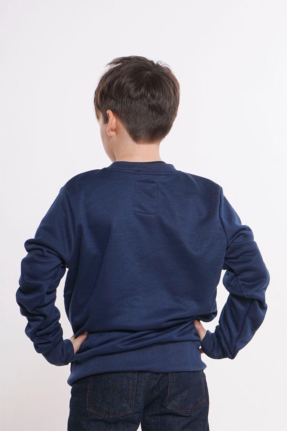Teen Poleron Hoodie La Beach Naranjo Gangster-1