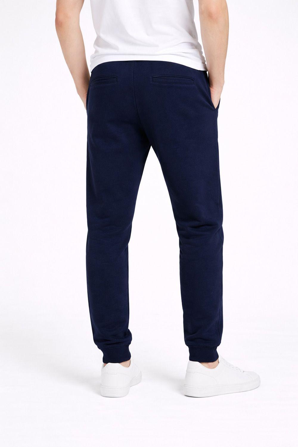 Buzo Jogger Fleece Daily Azul Marino-1