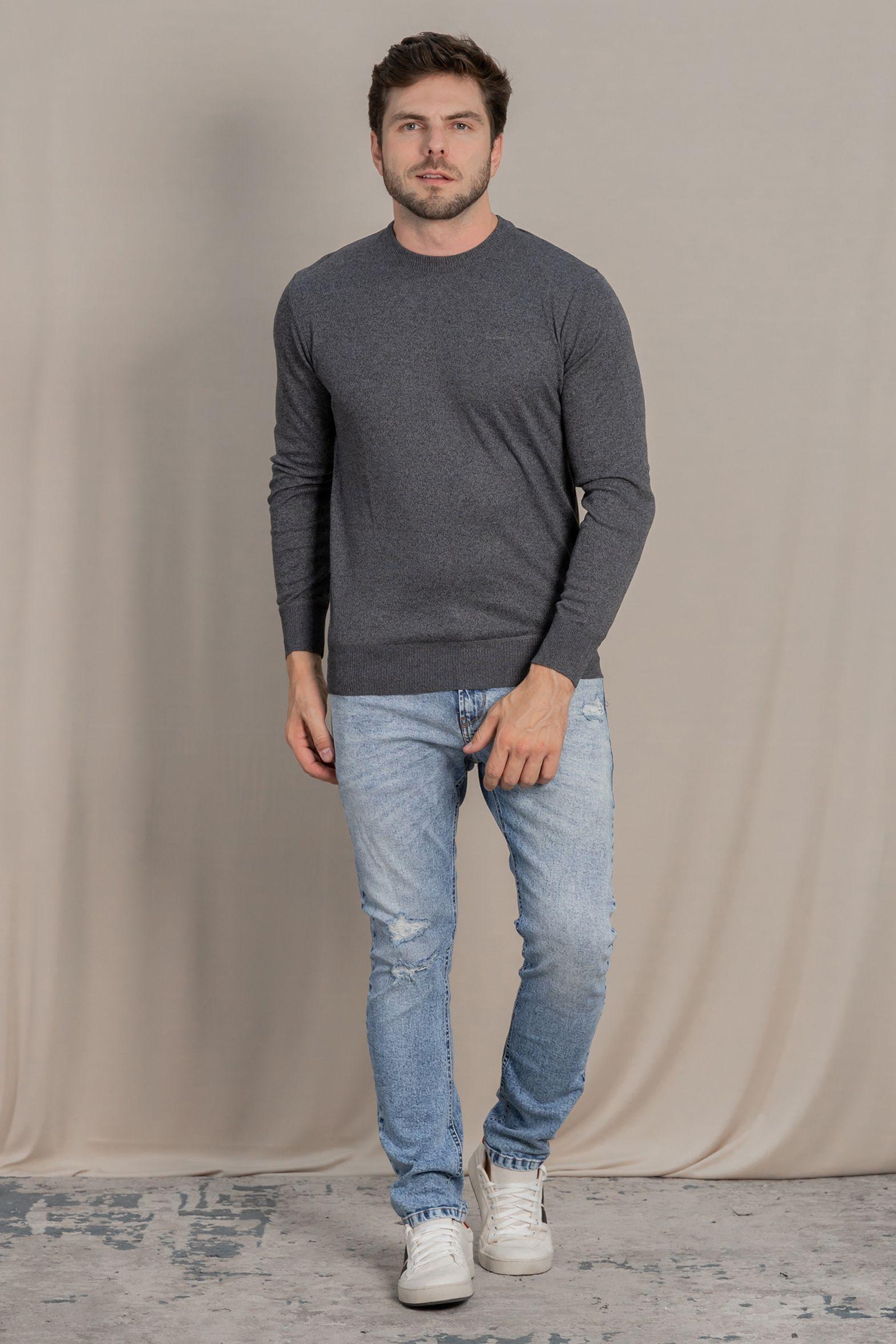 Chaleco  Liviano Plain Gris Gangster-2