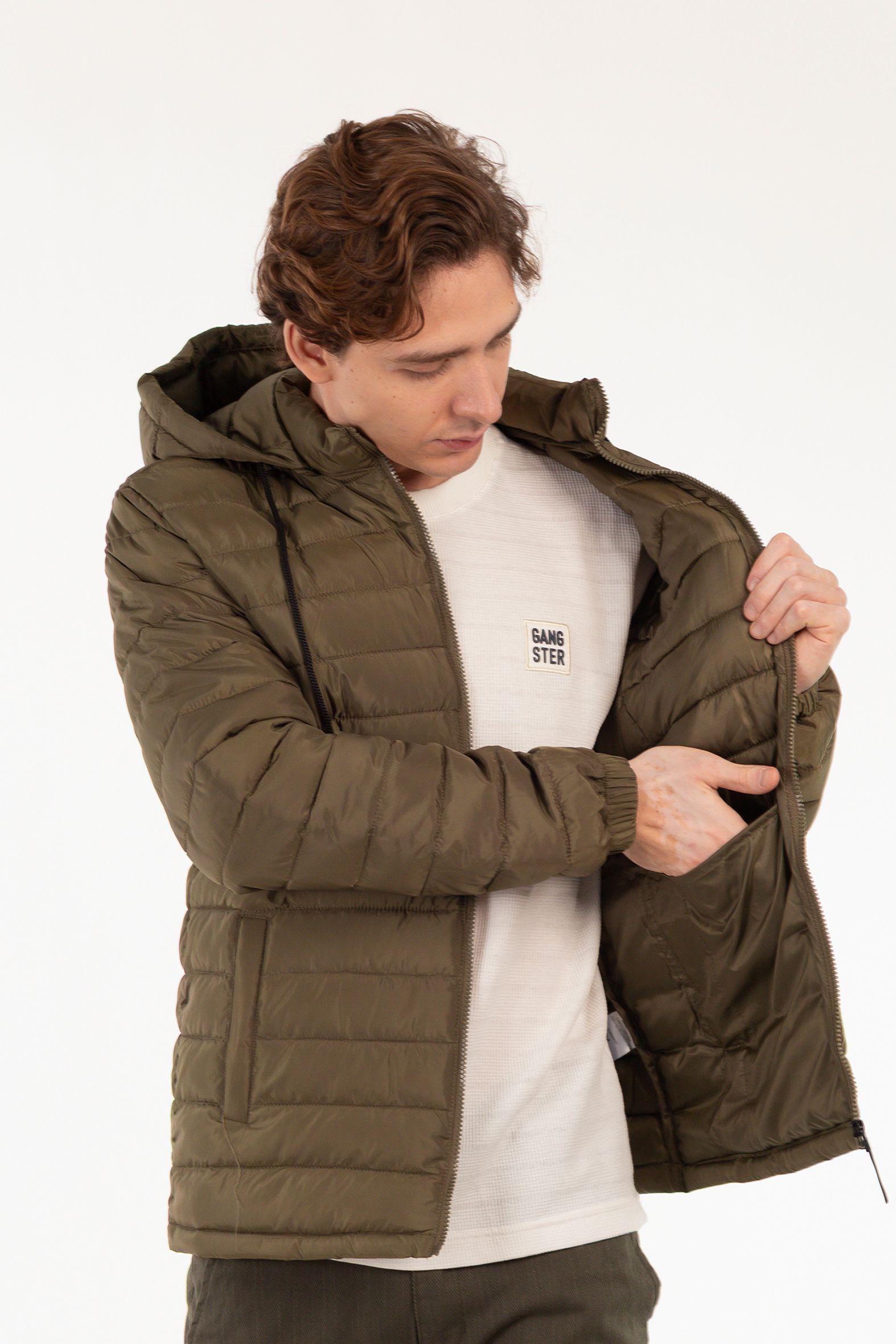 Parka Uniqlo Core Verde-2