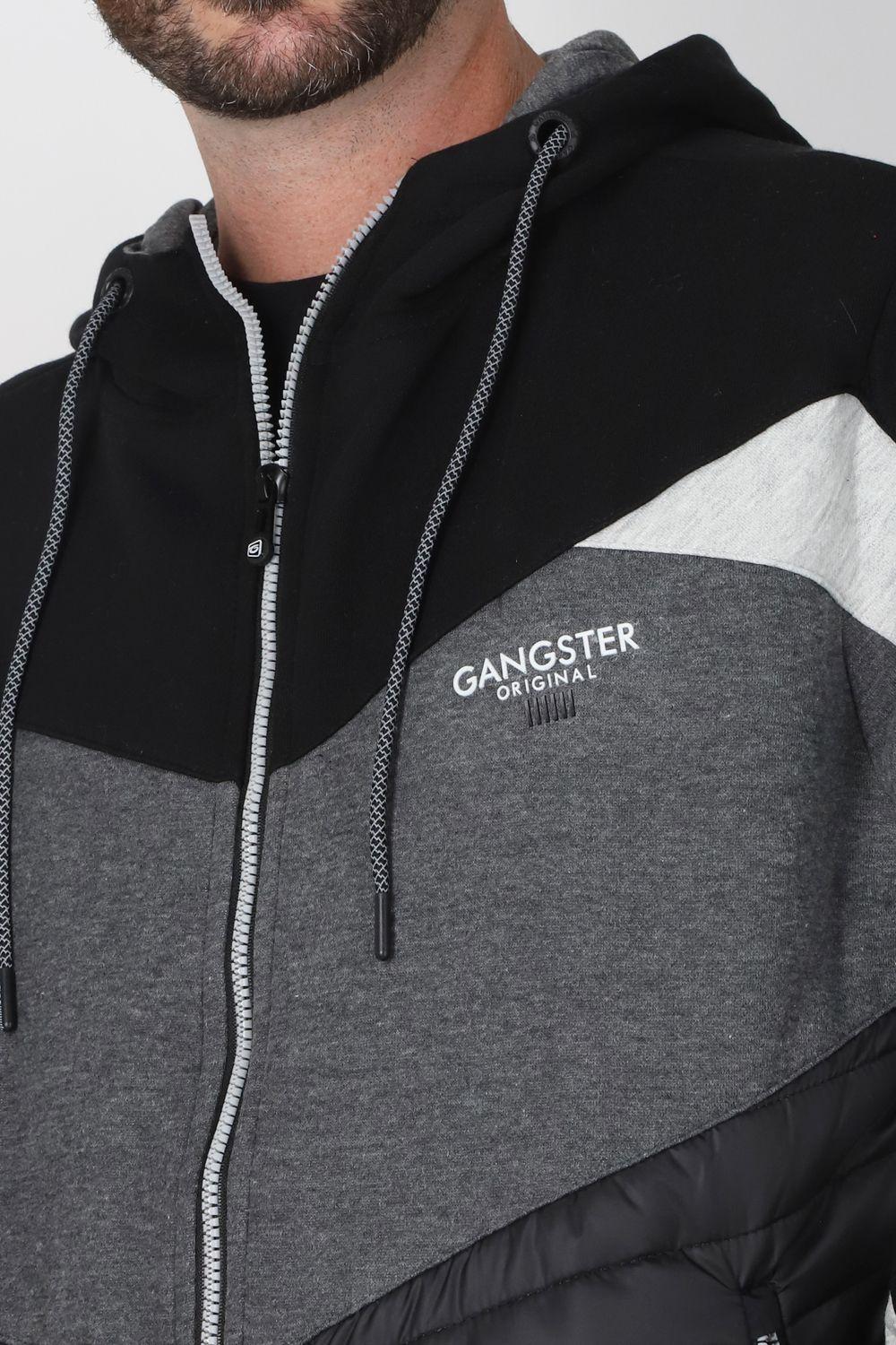 Chaqueta Híbrida Fusion Negro Gangster-2