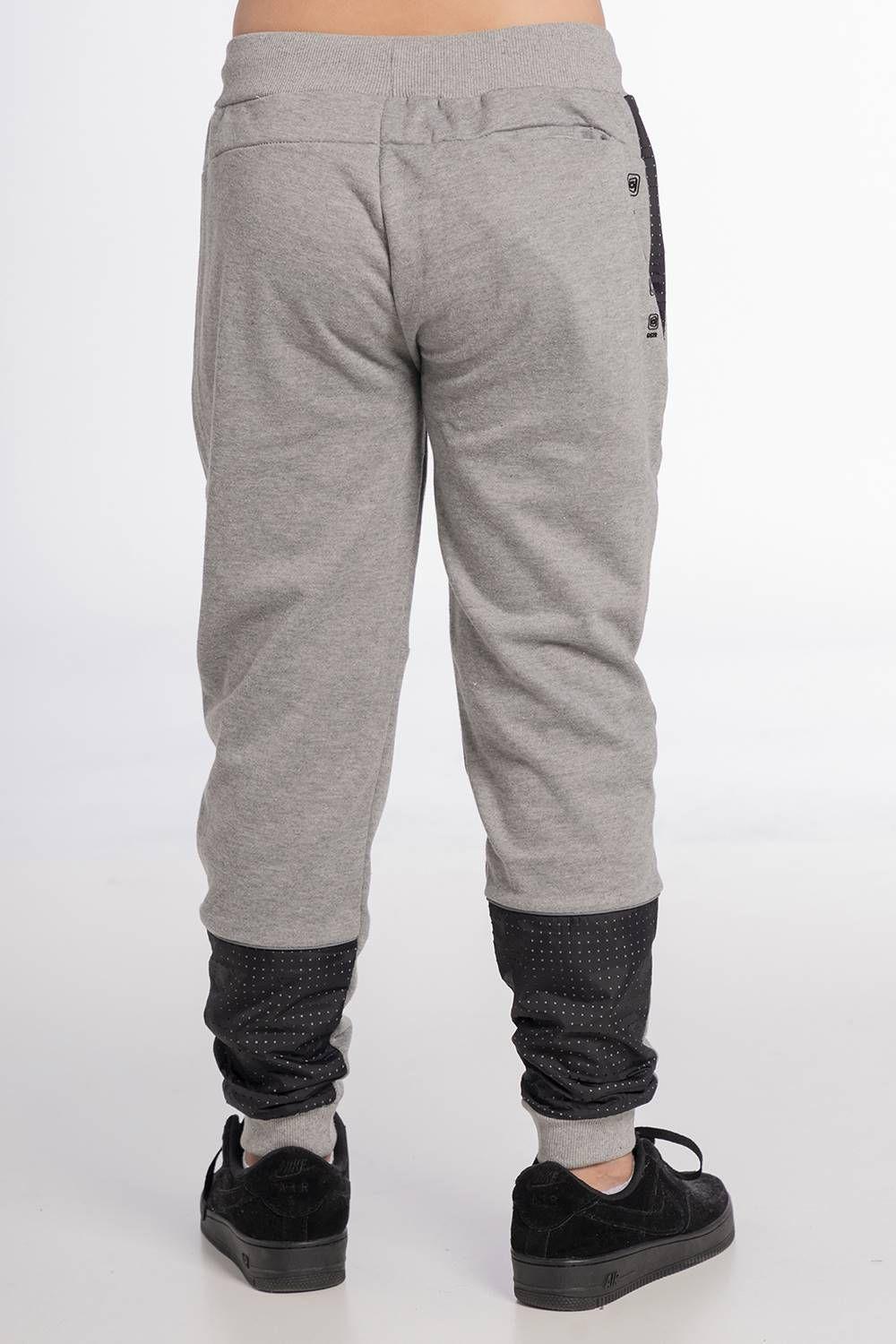 Teen Buzo Liviano Track Gris Gangster-1
