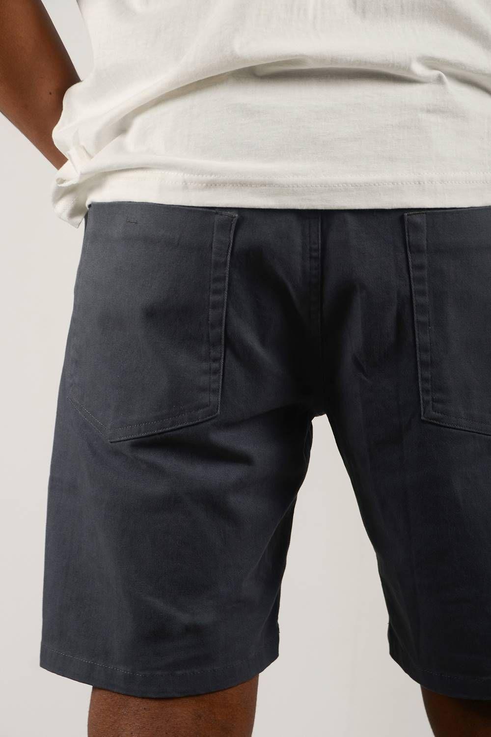 Short Canvas Liso Azul Gangster-3