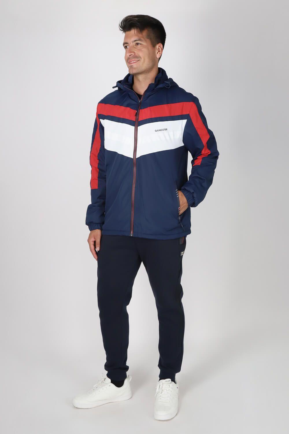 Cortaviento Heavy Liberty Azul Marino Gangster-3