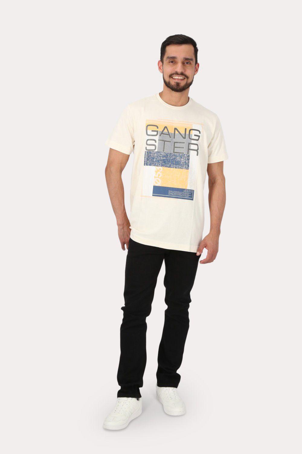 Polera Mc Básica Art Blanco Gangster-3