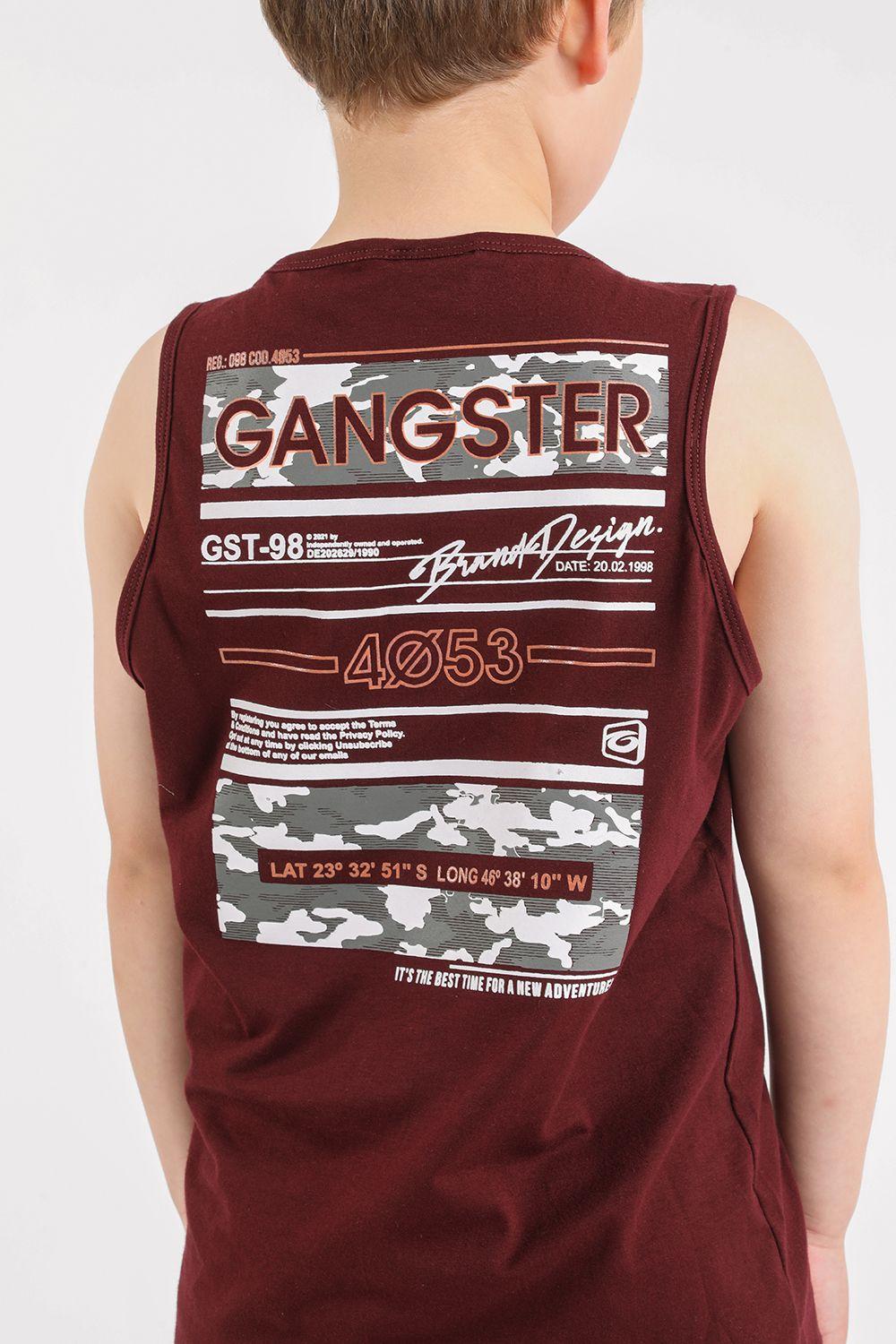Teen Polera Sm Camo Burdeo Gangster-2
