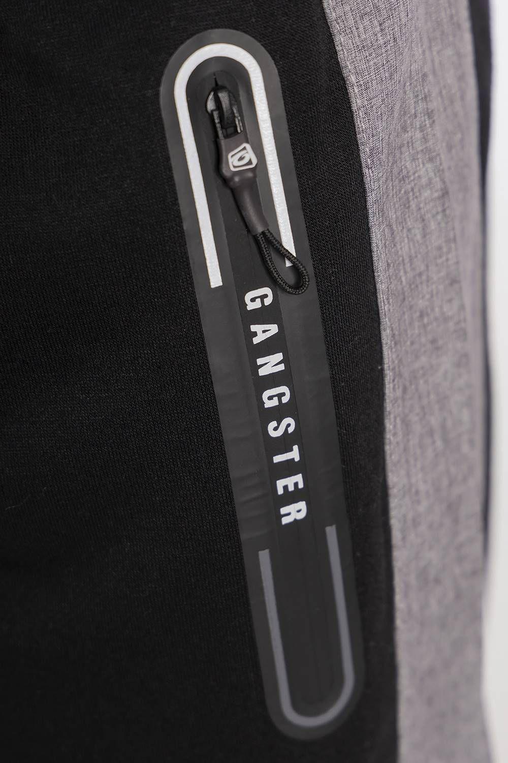 Short Jogger Pocket Logo Negro Gangster-2