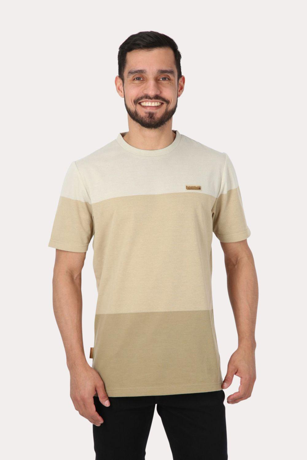 Polera Mc Yard Dye Meca Beige Gangster-0