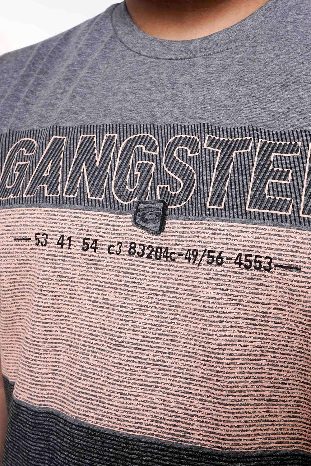 Plus Polera Mc Básica Intrigue Gris Gangster-2