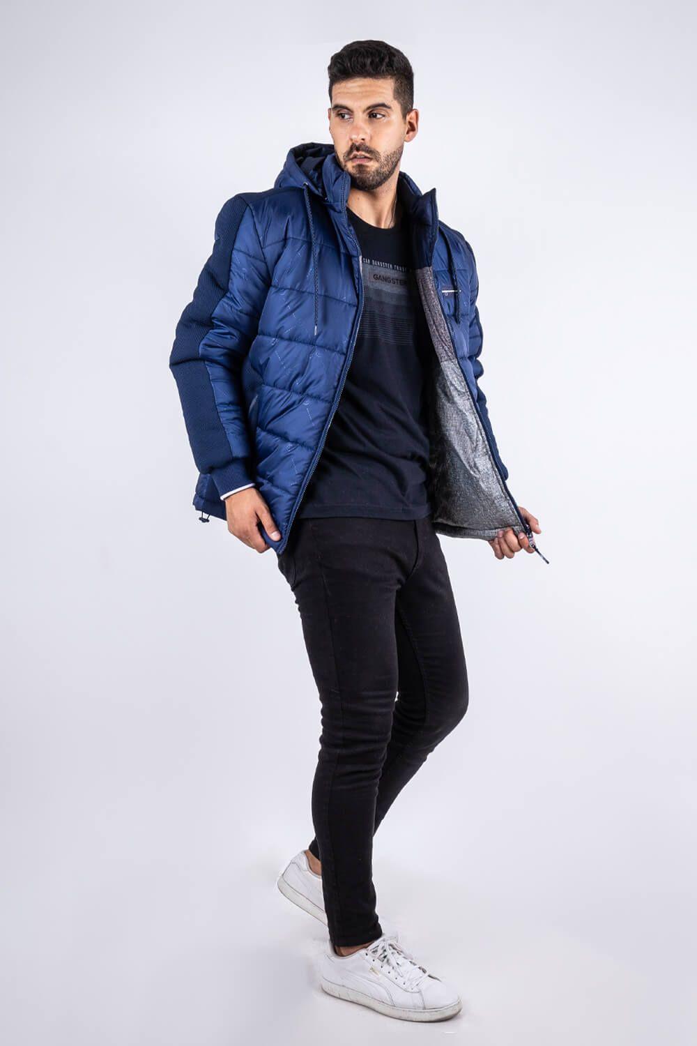 Parka Reverse Azul Gangster-1