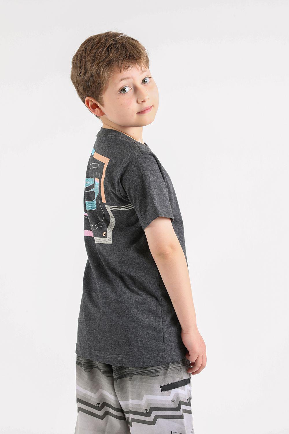 Teen Polera Mc Básica Square Gris Gangster-1