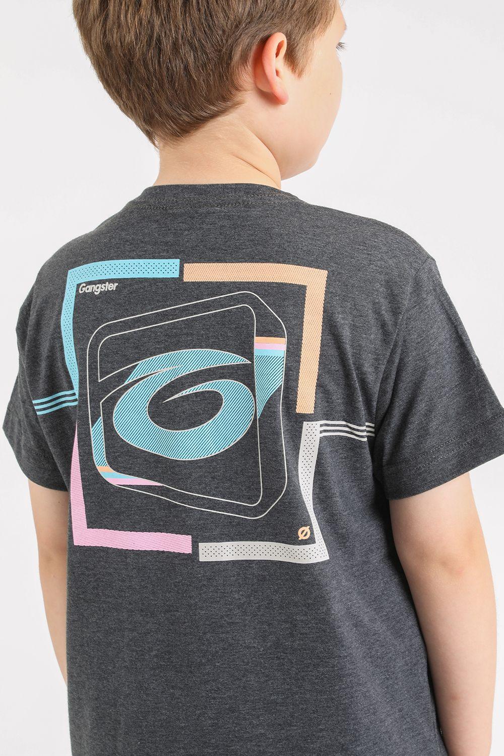 Teen Polera Mc Básica Square Gris Gangster-2