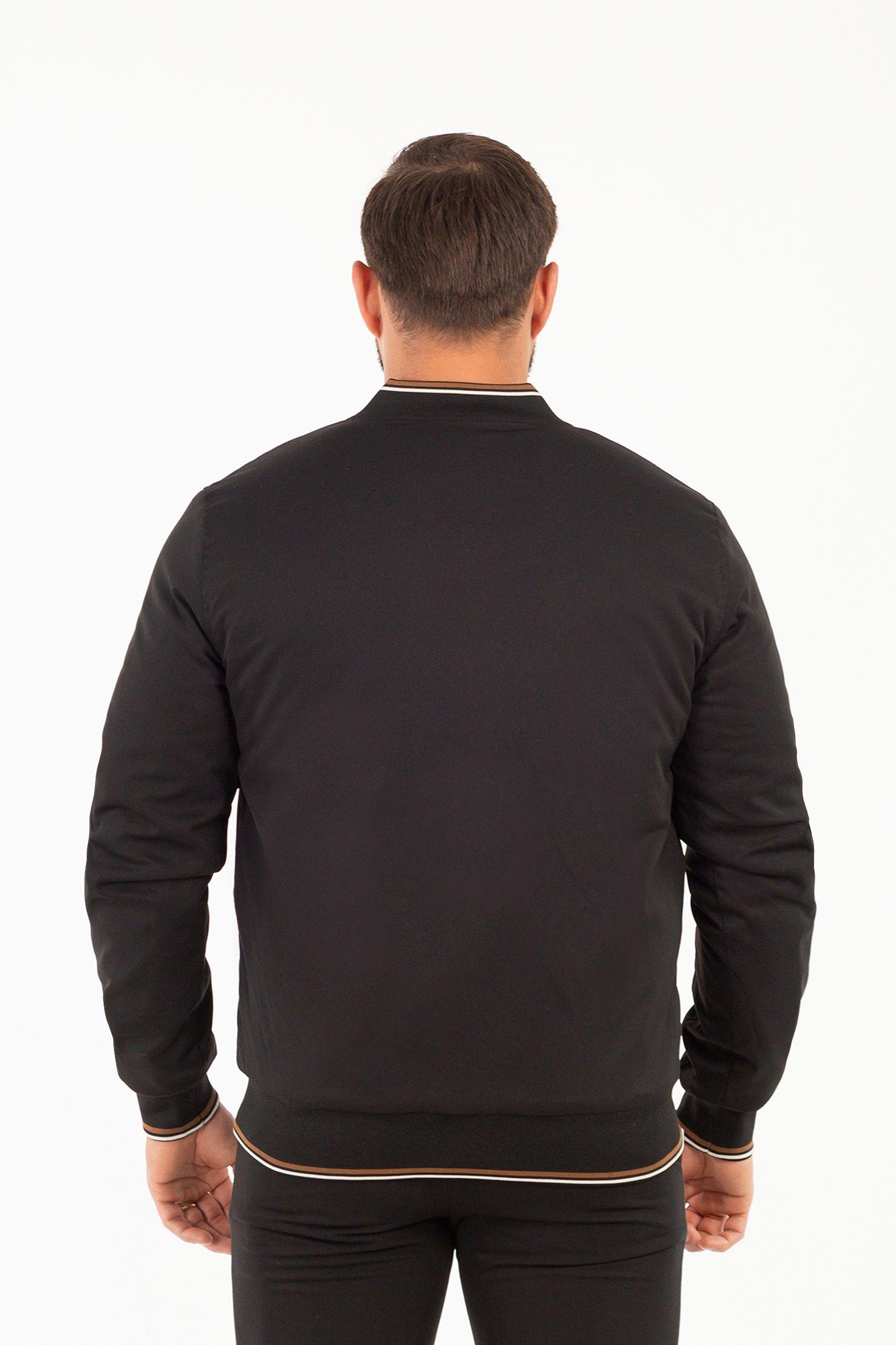 Chaqueta Bomber Neutral Negro-1