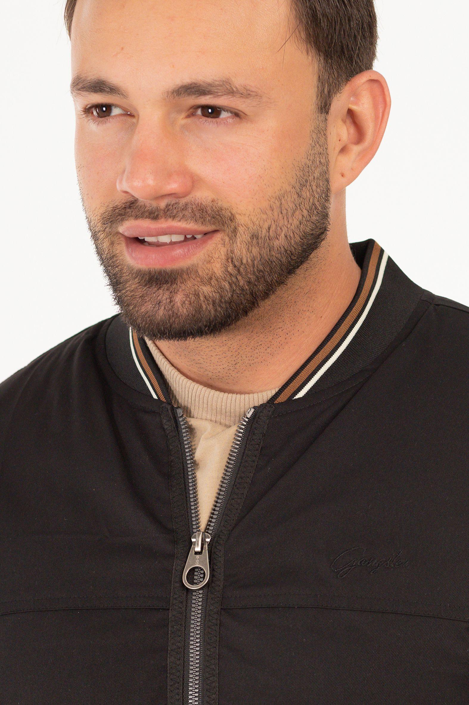 Chaqueta Bomber Neutral Negro-3