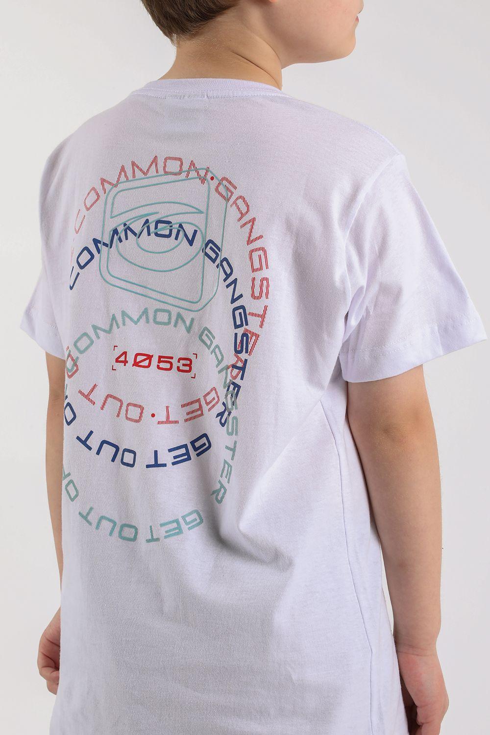 Teen Polera Mc Básica Colors Blanco Gangster-2