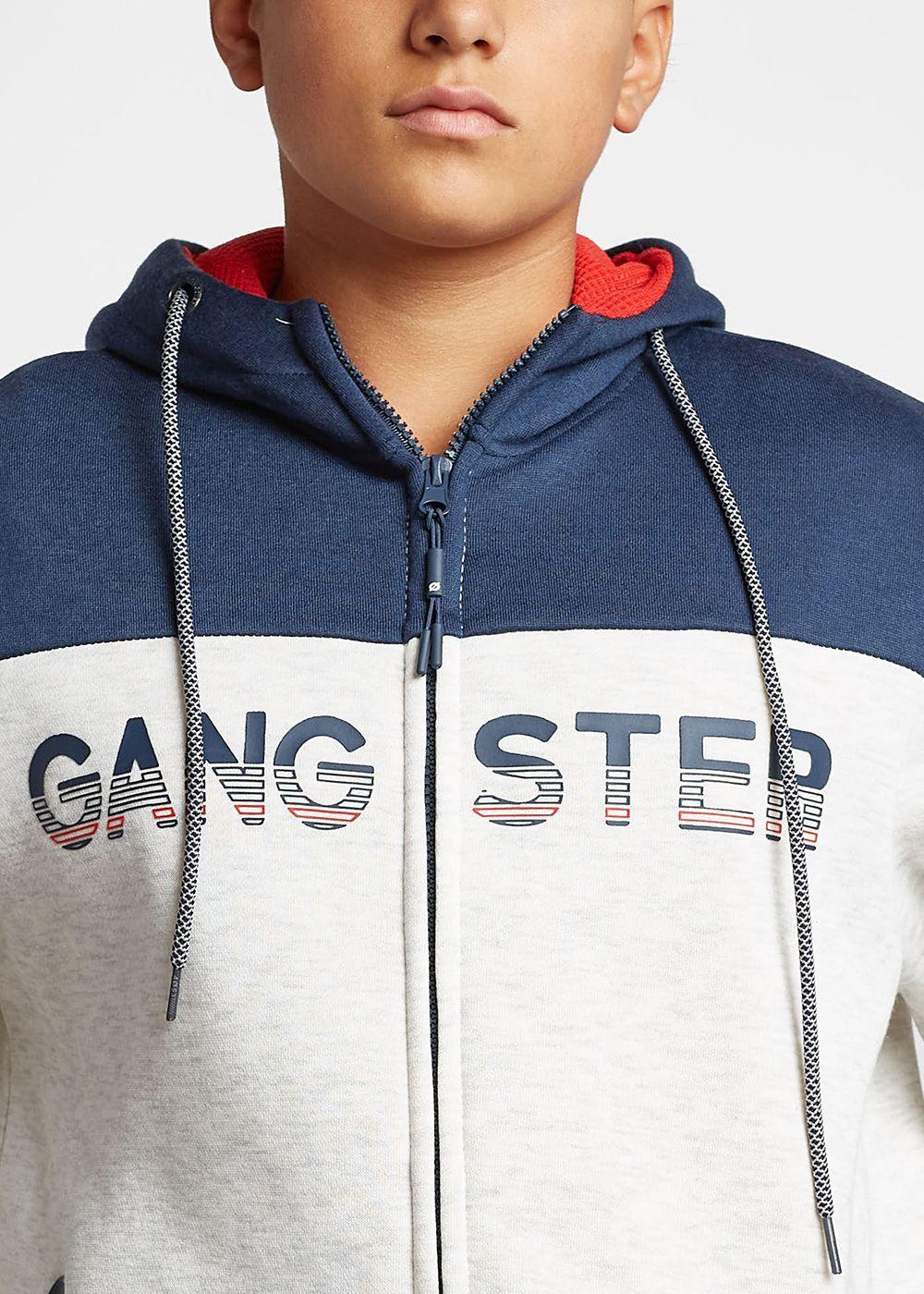 Teen Poleron Zip Hoodie Finder Arena Gangster-2
