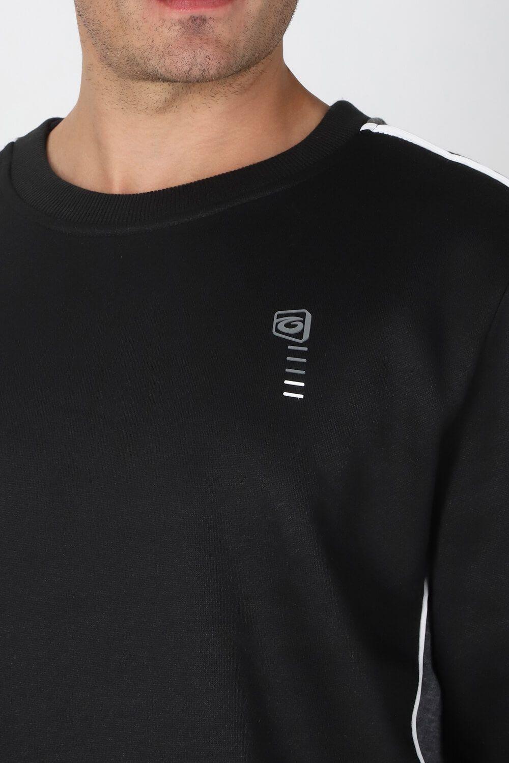 Poleron Crew Boundary Negro Gangster-2