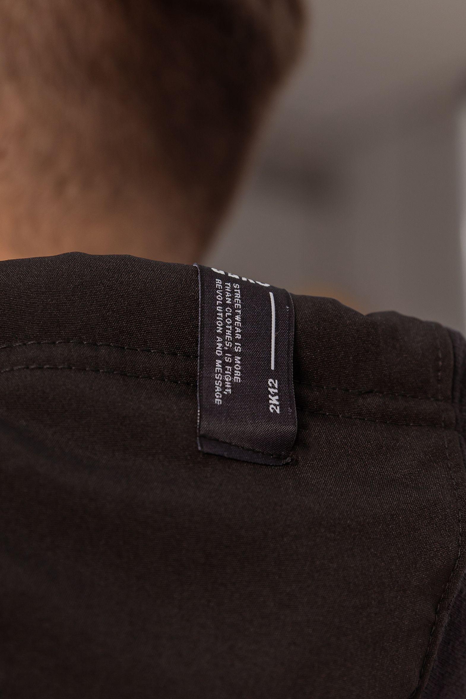 Poleron Full Zipper Fleece Titan  Negro Overcore-2