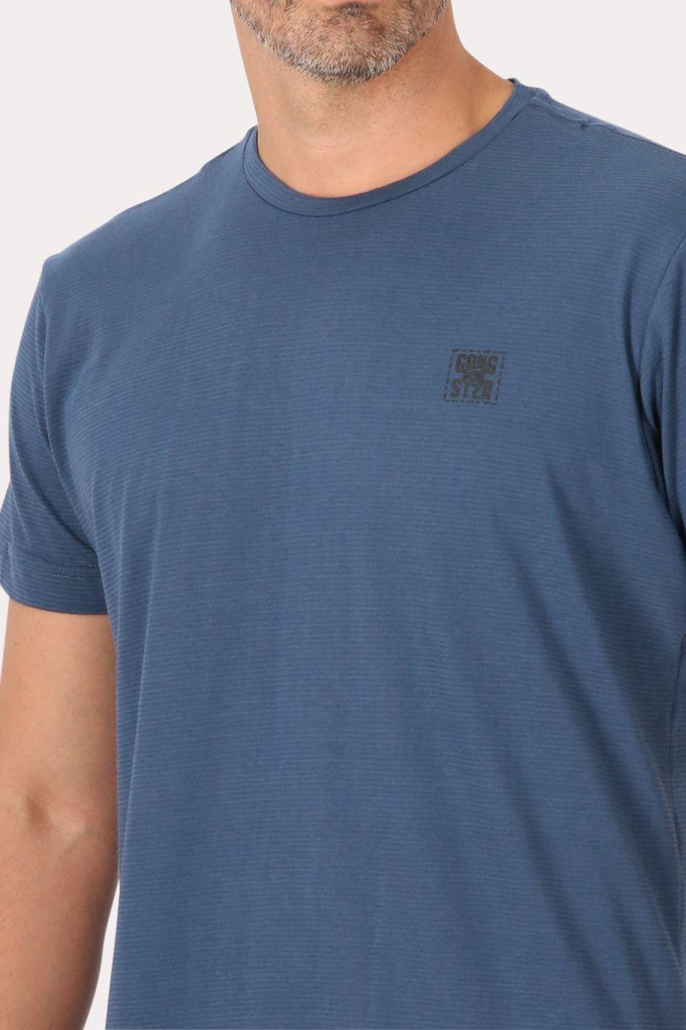 Polera Mc Especial Grossa Azul Gangster-2