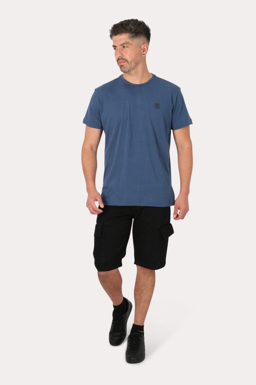 Polera Mc Especial Grossa Azul Gangster-3