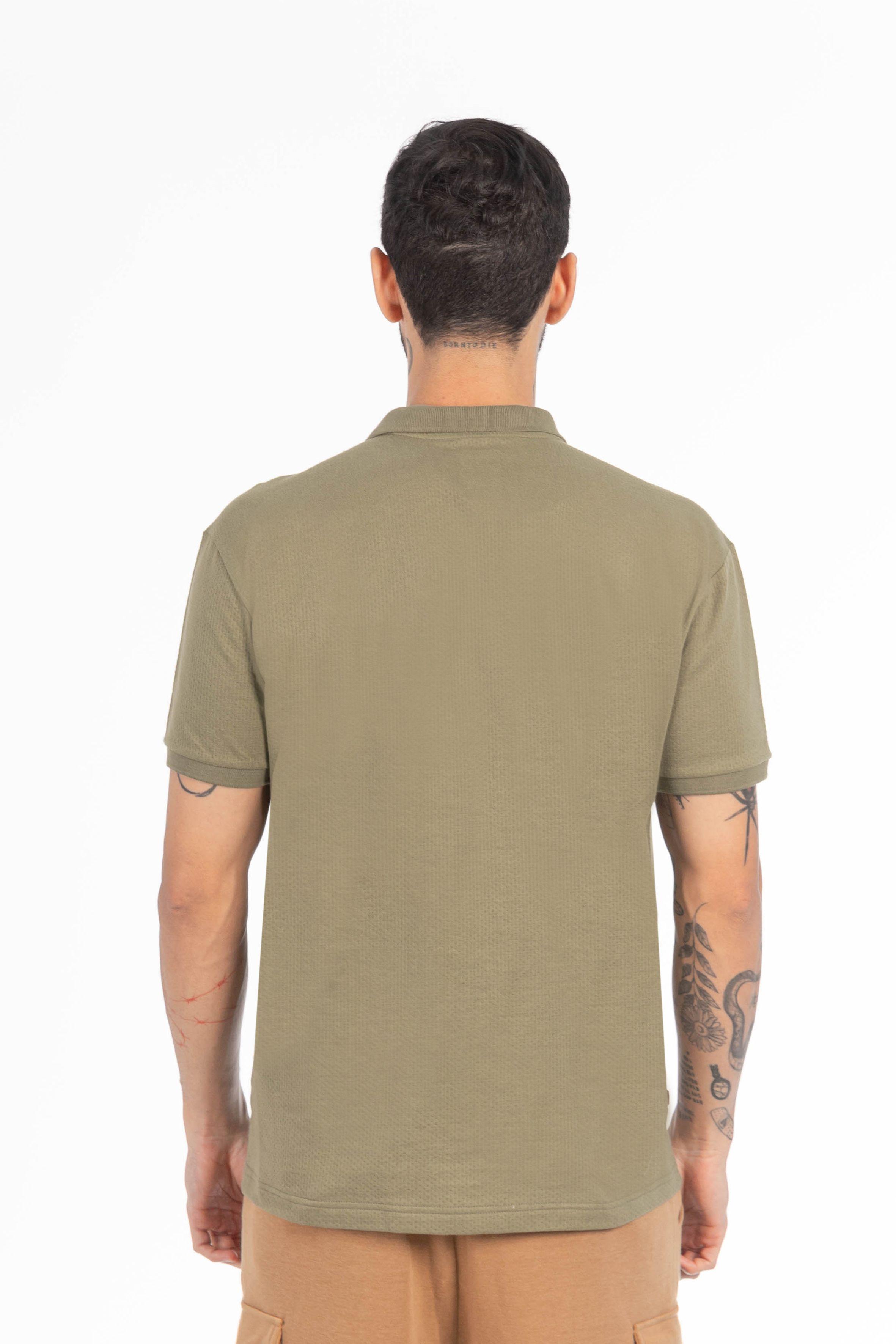 Camisa Camisa Textura California Verde-1