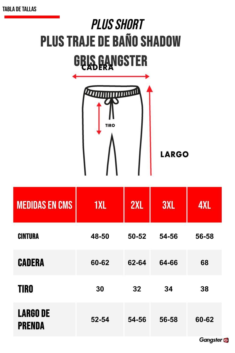 Plus Traje de Baño Shadow Gris Gangster-3