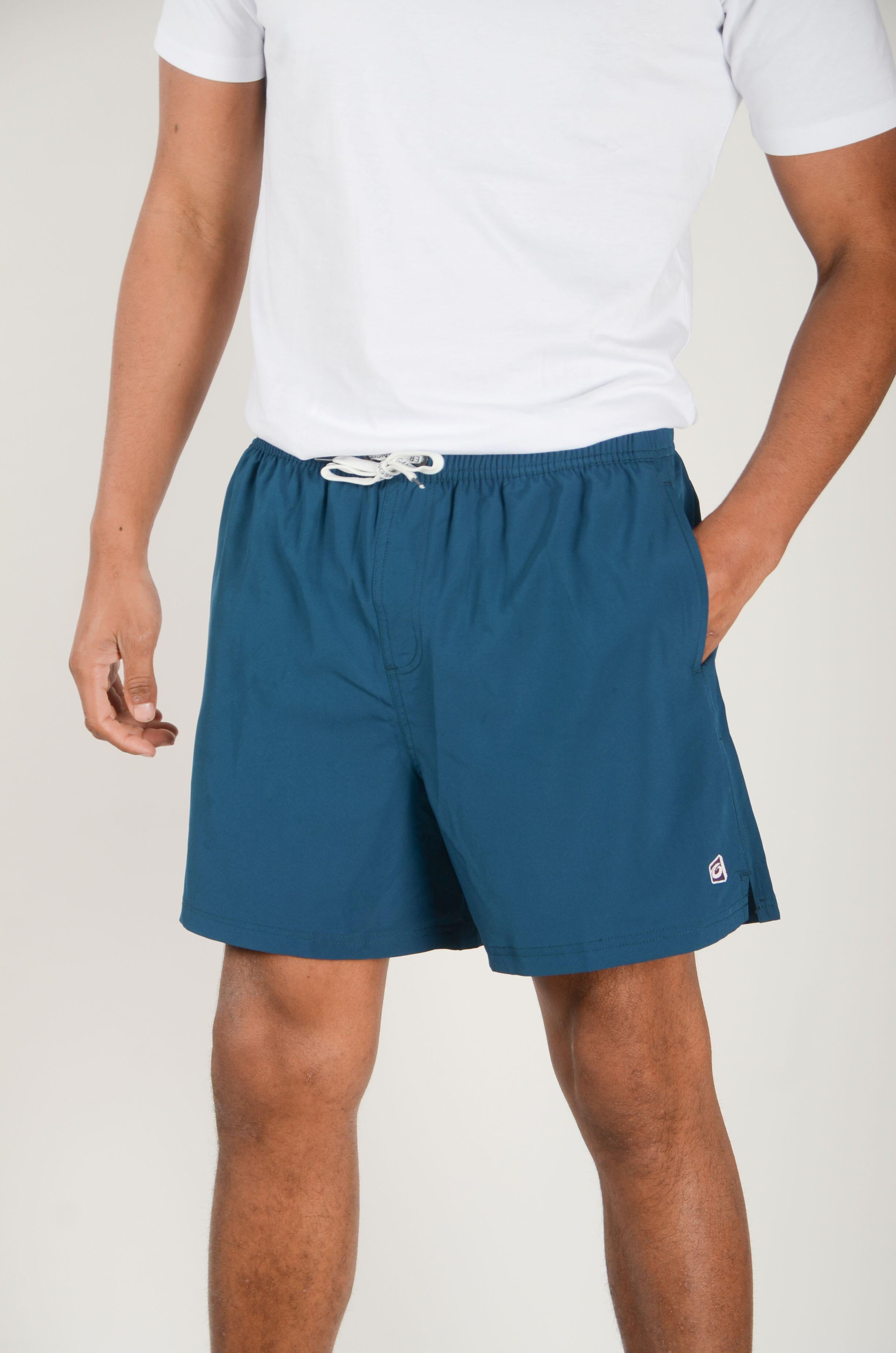 Plus Traje Baño Solid Azul Gangster-0