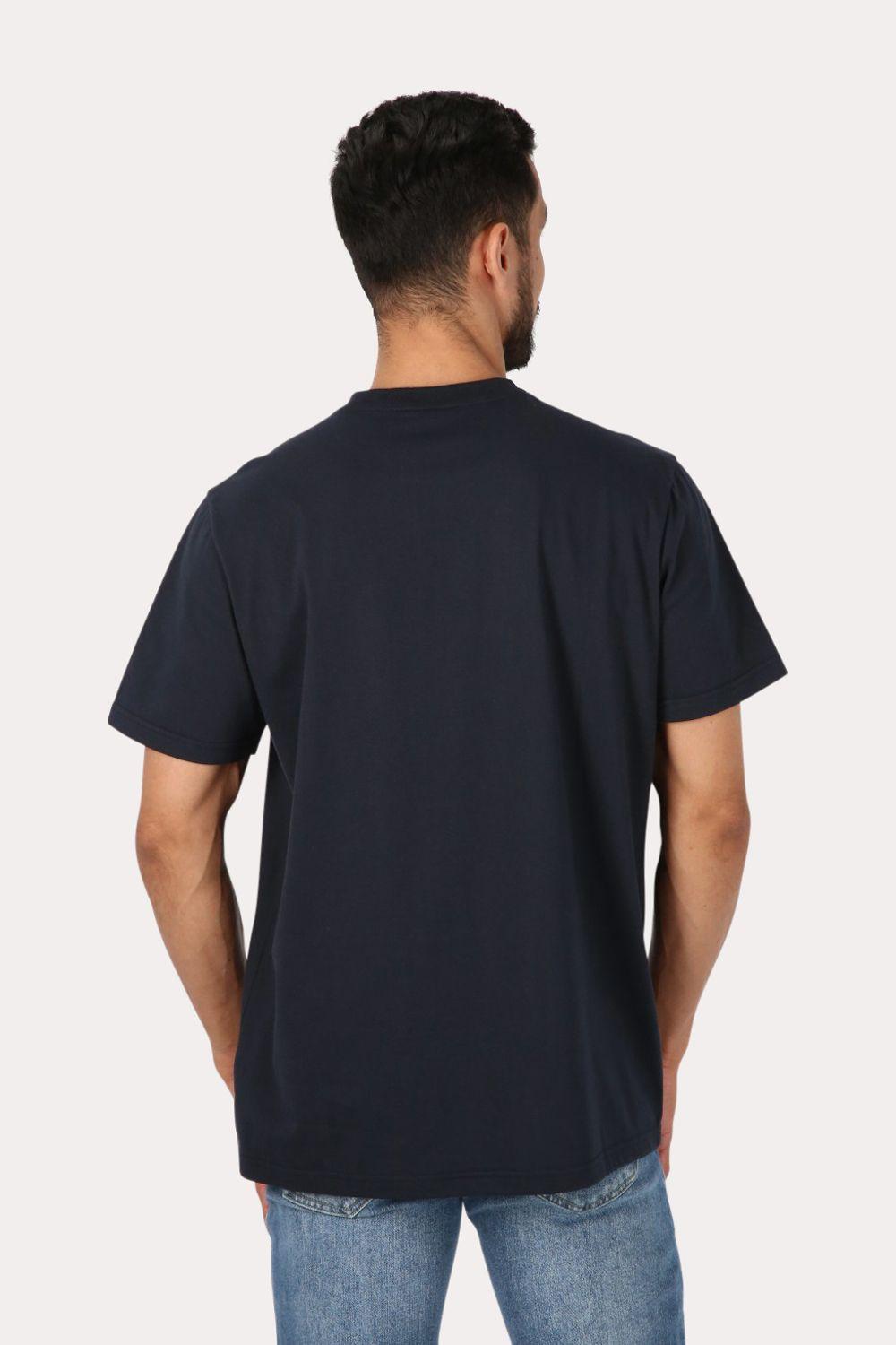 Polera Mc Básica  Mundau Azul Gangster-1