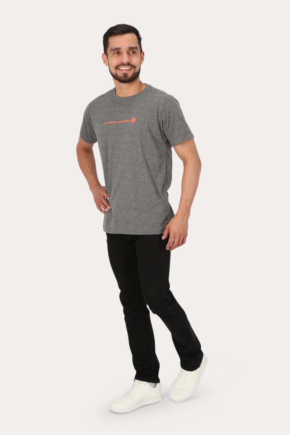 Polera Mc Básica Ipanema Gris Gangster-3