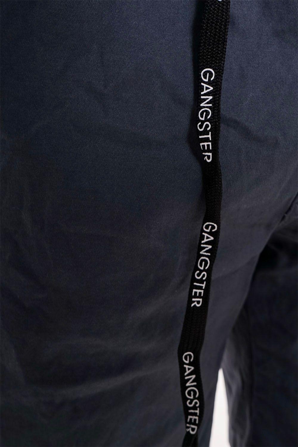 Plus Short Canvas Liso Azul Gangster-2