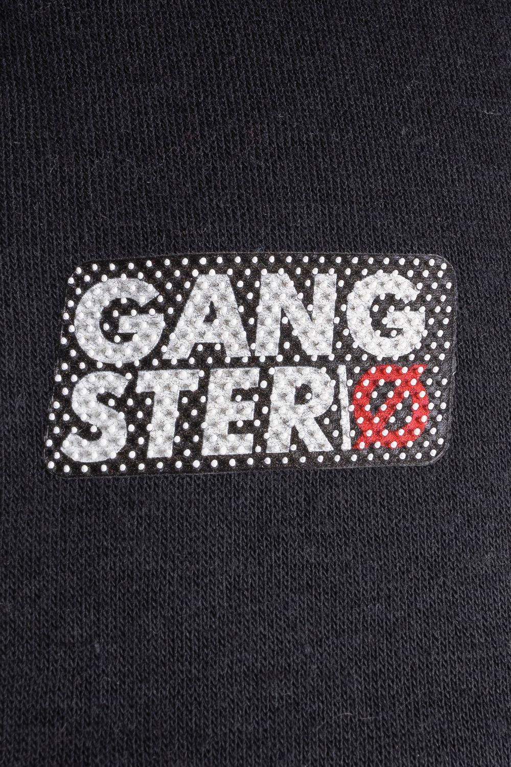 Polerón Full Zipper Fleece Nitty Negro Gangster-5