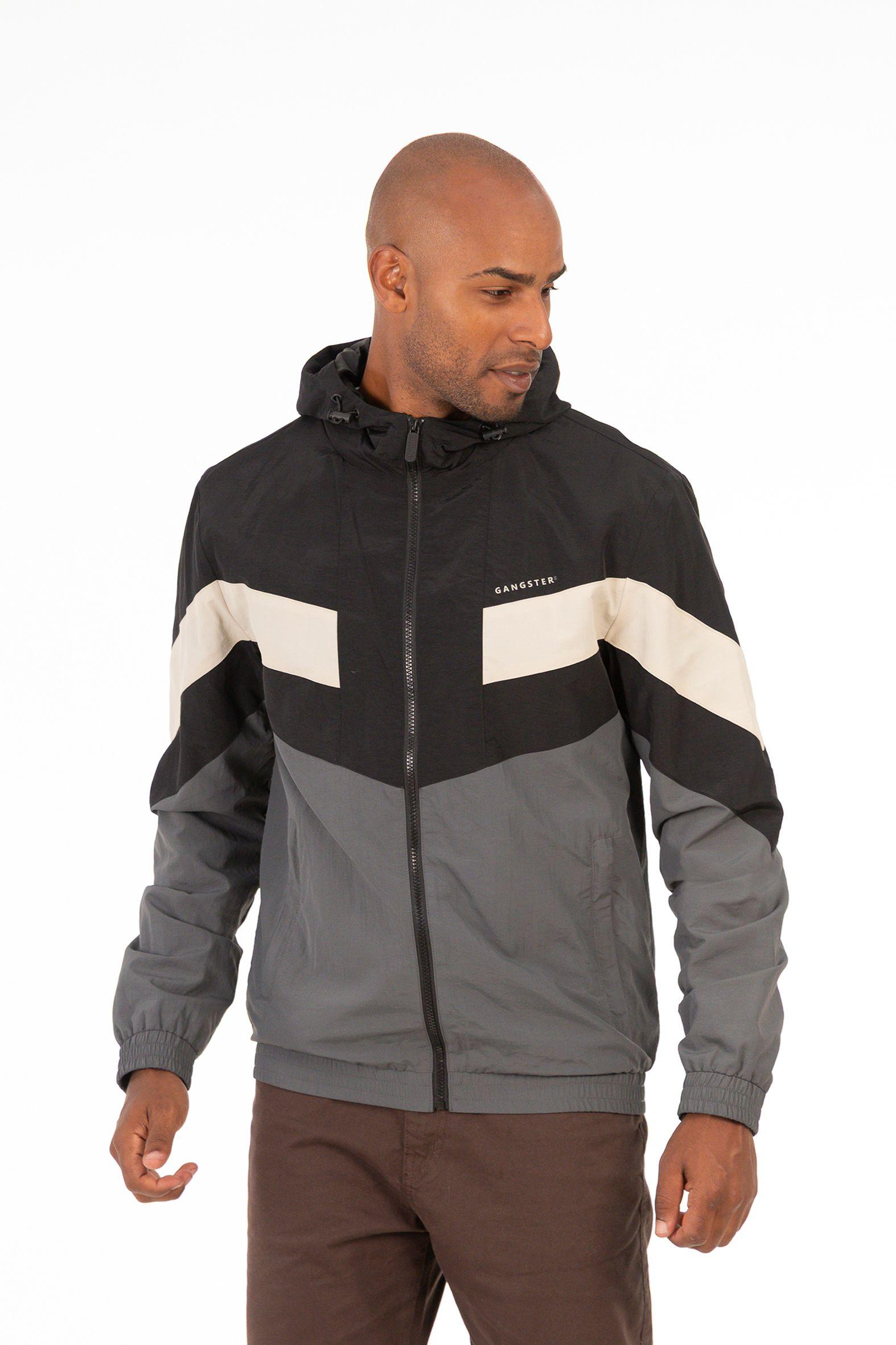 Cortaviento Deportivo Label Negro-0